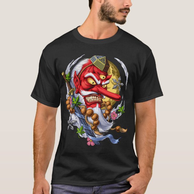 Camiseta Tengu Demônio Japonês (Frente)