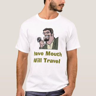 Camiseta Tenha a boca viajará