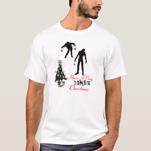 Camiseta Tenha muito um Natal do ZOMBI (Frente)