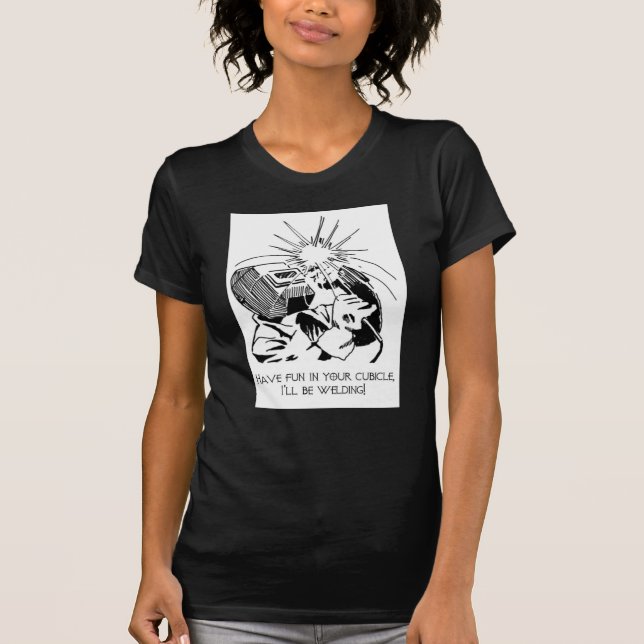 Camiseta Tenha o divertimento em seu compartimento, mim (Frente)