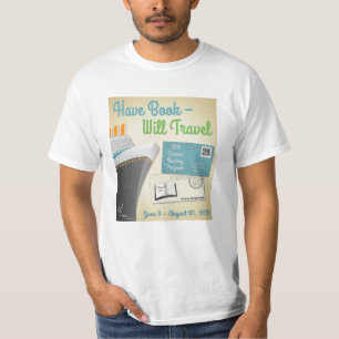 Camiseta Tenha o livro - viajará o t-shirt