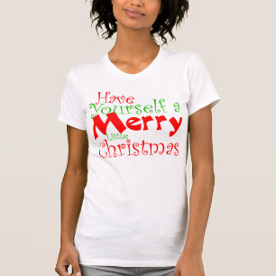 Camiseta Tenha o t-shirt do feriado do Feliz Natal
