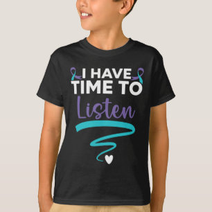 Camiseta Tenha Tempo Para Ouvir Seus Problemas De Vida Cura
