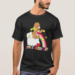 Camiseta Tenha Um Arco-Íris De Urso De Dia Úmido