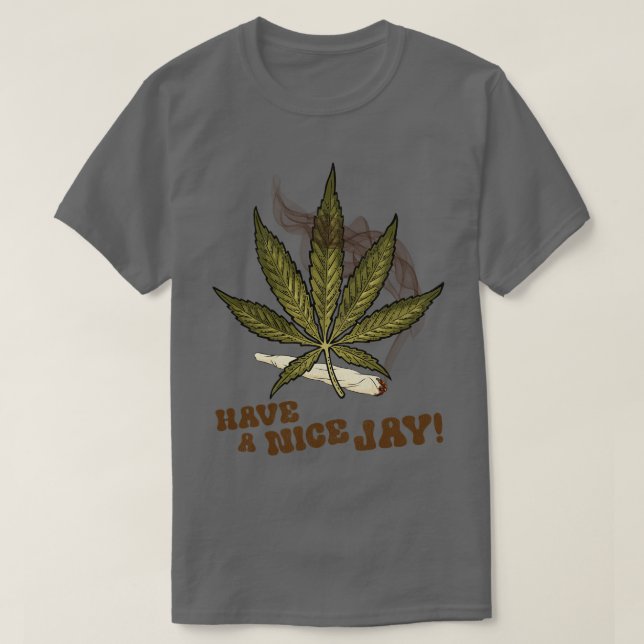 Camiseta Tenha um belo Jay (Frente do Design)