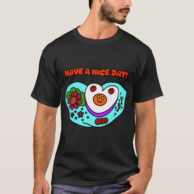 Camiseta Tenha um bom dia! (Frente)