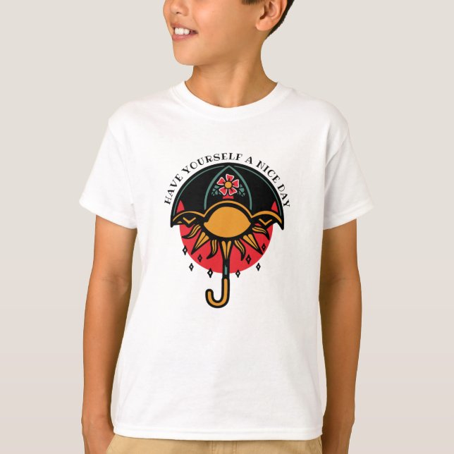 Camiseta Tenha um Bom Dia (Frente)