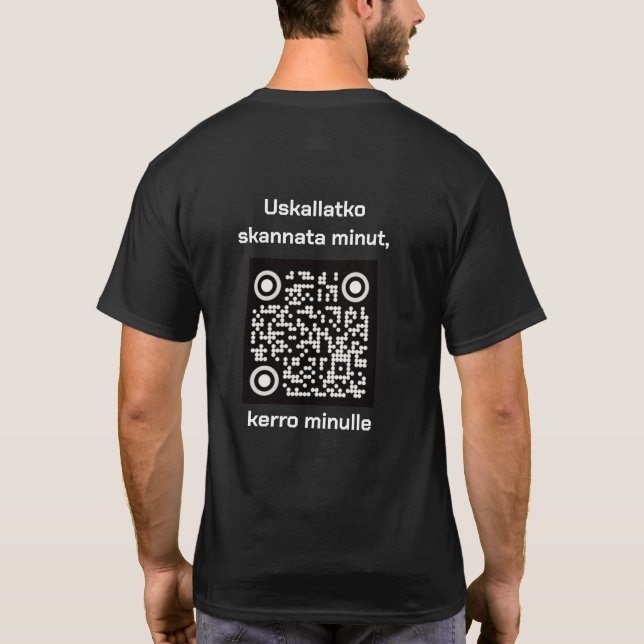 Camiseta Tenha um bom dia (Verso)