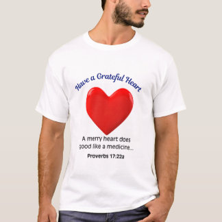 Camiseta Tenha um Coração Grato