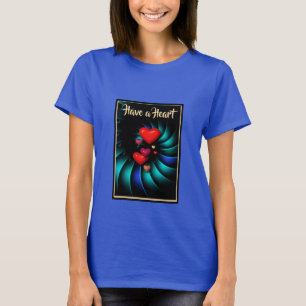 Camiseta Tenha um Design de cor, preto