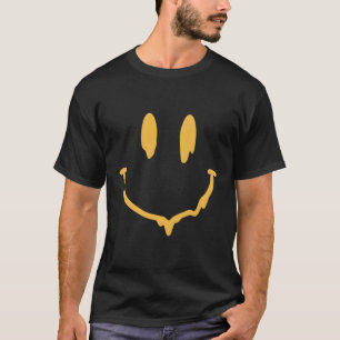 Camiseta Tenha Um Dia Com A Cara De Sorriso Amarela