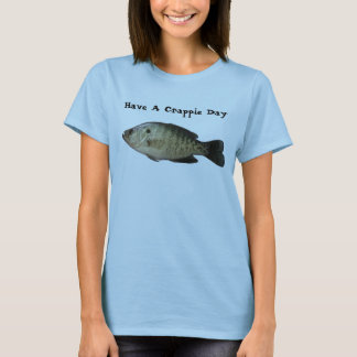 Camiseta Tenha um dia do tipo de peixe