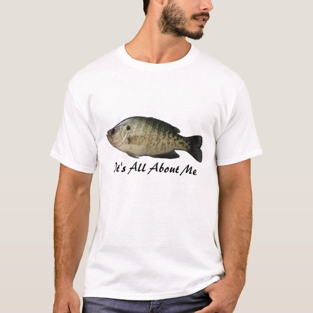 Camiseta Tenha um dia do tipo de peixe (Frente)