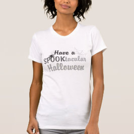 Camiseta Tenha um Halloween tacular SPOOK