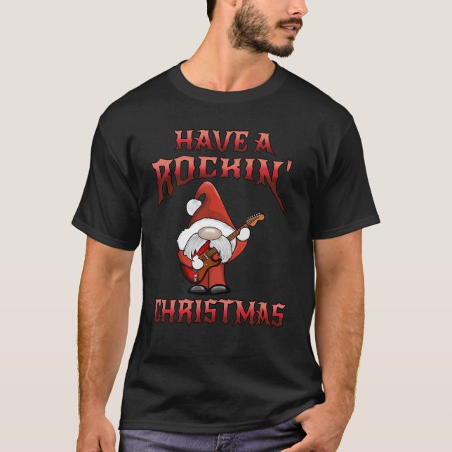 Camiseta Tenha Um Natal De Rocha (Frente)
