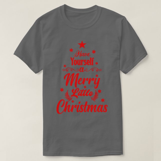 Camiseta Tenha Um Natal Feliz (Frente do Design)