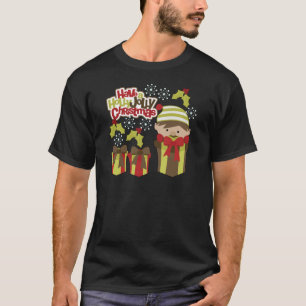 Camiseta Tenha Um Natal Holly Jolly