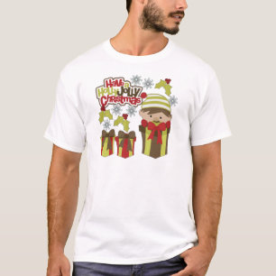 Camiseta Tenha Um Natal Holly Jolly