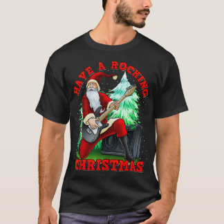 Camiseta Tenha Um Papai Noel De Natal Enroscado