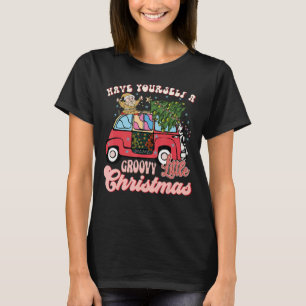 Camiseta Tenha Um Pequeno Retron De Natal, Pequeno Hipp.