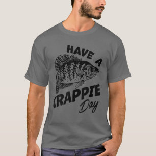 Camiseta Tenha Um Pescador De Pesca De Água fresca De Dia