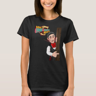 Camiseta Tenha um vampiro de Dia das Bruxas de Fang Tastic