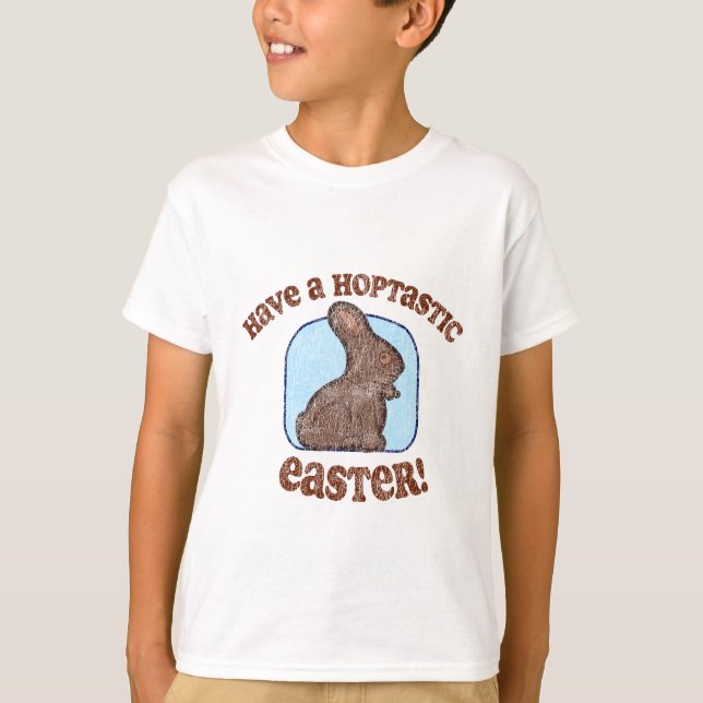 Camiseta Tenha uma Páscoa Hoptástica (Frente)