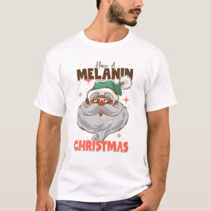 Camiseta Tenham Papais noeis Negros Afro-Americanos de Nata