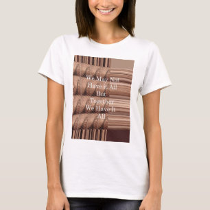 Camiseta Tenham todas as Giraffe Safari Hakuna Matata tão t