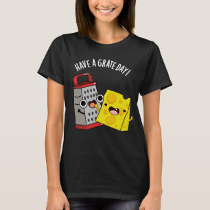 Camiseta Tenham Um Queijo Engraçado De Grau Escuro BG