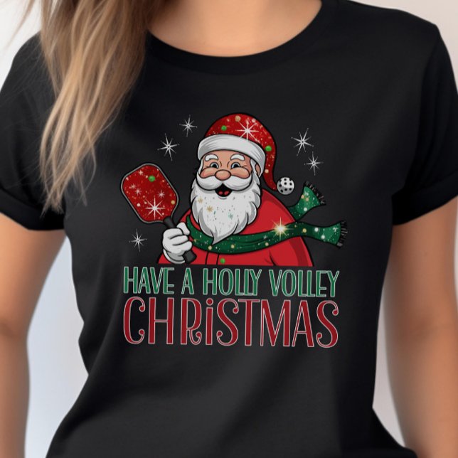 Camiseta Tenham Uma Bola De Natal Volley (Criador carregado)