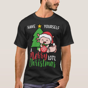 Camiseta Tenham uma Feliz de Árvore de Natal