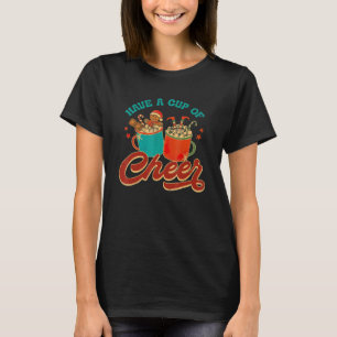 Camiseta Tenham uma taça de Papais noeis de colheita de Cam