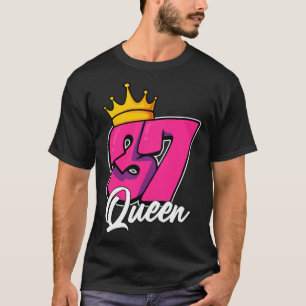 Camiseta Tenho 37 anos, Rainha 37