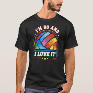 Camiseta Tenho 88 anos e adoro o 88.º aniversário dos Espor