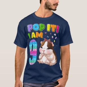 Camiseta Tenho 9 anos, 9 anos, dia de aniversário, Pop das 