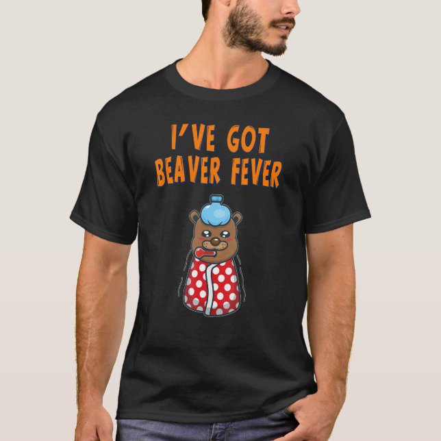 Camiseta Tenho a Piada 1 da Febre do Beaver (Frente)