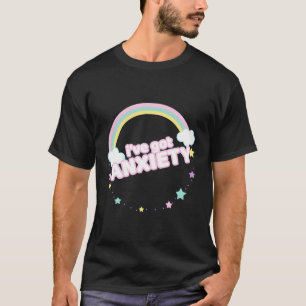 Camiseta Tenho Ansiedade O Arco-Íris Tenho Ansiedade