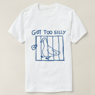 Camiseta Tenho Bobo De Goose Memória Engraçado Animal