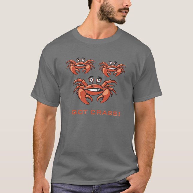 CAMISETA TENHO CARANGUEJO! (Frente)