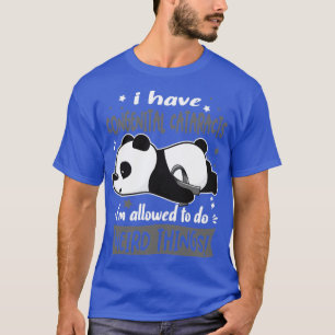 Camiseta Tenho Cataratas Congênitas Que Posso Fazer Estranh
