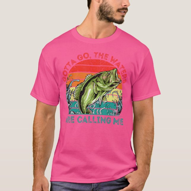 Camiseta Tenho De Ir As Águas A Chamarem-Me A Caçarem Lagos (Frente)