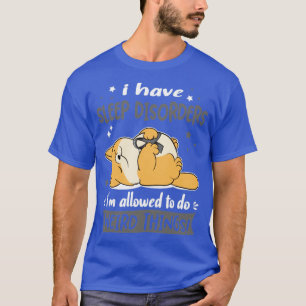 Camiseta Tenho distúrbios do sono que posso fazer estranho