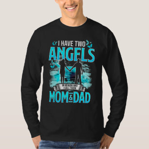 Camiseta Tenho Dois Anjos No Céu E Chamo-Lhes Mãe E