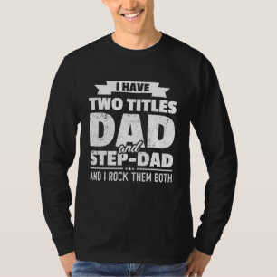 Camiseta Tenho Dois Títulos De Pai E Pai Que Dão Uma Fath E