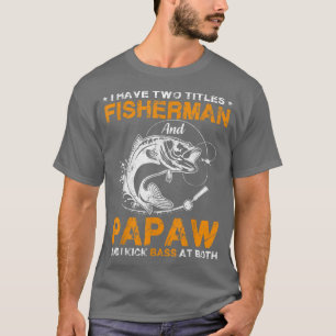 Camiseta Tenho Dois Títulos Para Papajós Papajós Pesca Gord