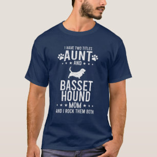 Camiseta Tenho Dois Títulos, Tia E Cachorro De Cachorro