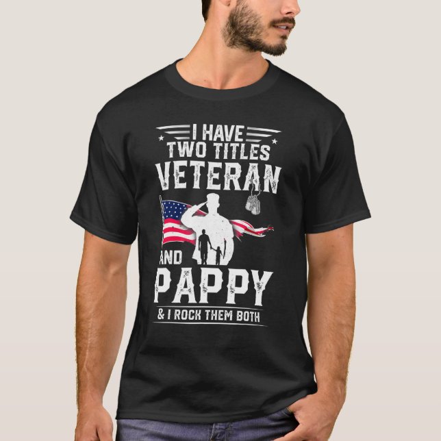 Camiseta Tenho Dois Títulos Veteranos E Pappy - Fa Legal (Frente)