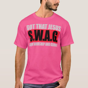 Camiseta Tenho Esse Jesus Swag - Cristão Engraçado