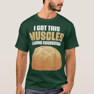 Camiseta Tenho esses músculos cozinhando tripas de tripa pa